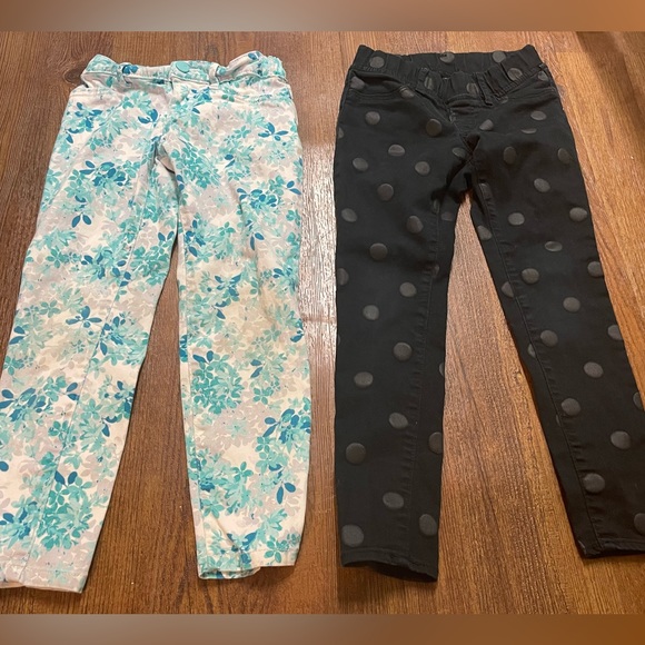 LOT DE 2 JEANS POUR GARÇON TAILLE 10 - Coupe Slim, Stretch, Gris Foncé, Fermeture Zip + Cordon, Occasion Très Bon état